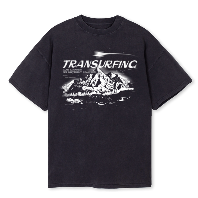 BERG SHIRTT Vintage Black Oversized Tee.