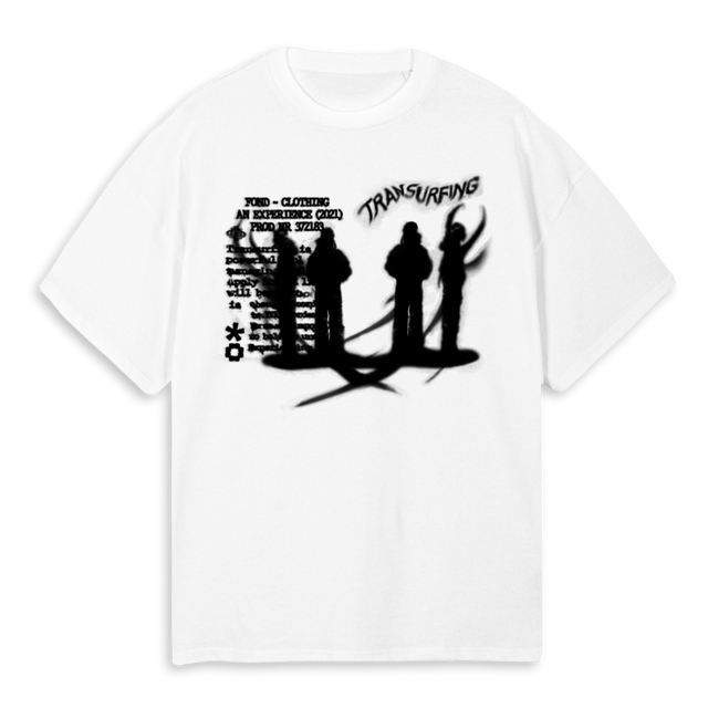 MENSCH SHIRT White Oversized Tee.