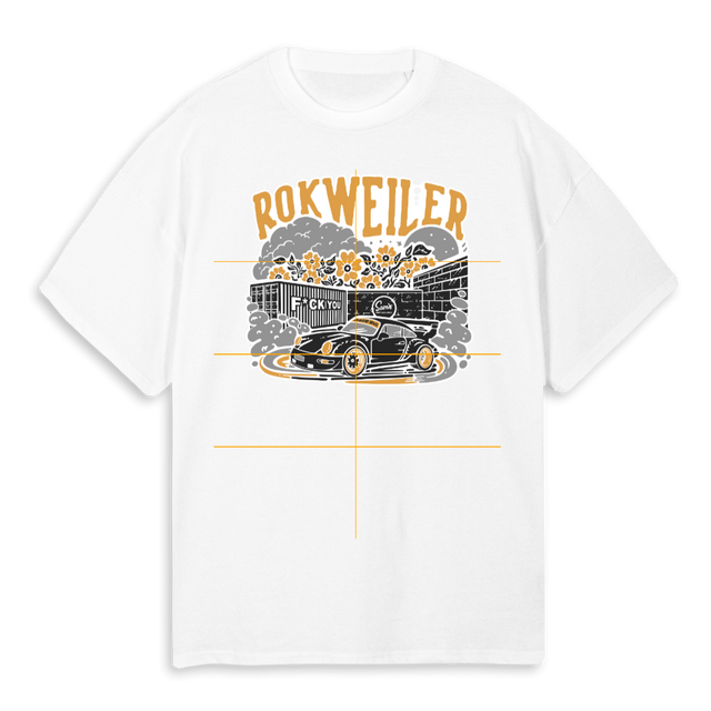 RWBTWO White Oversized Tee.