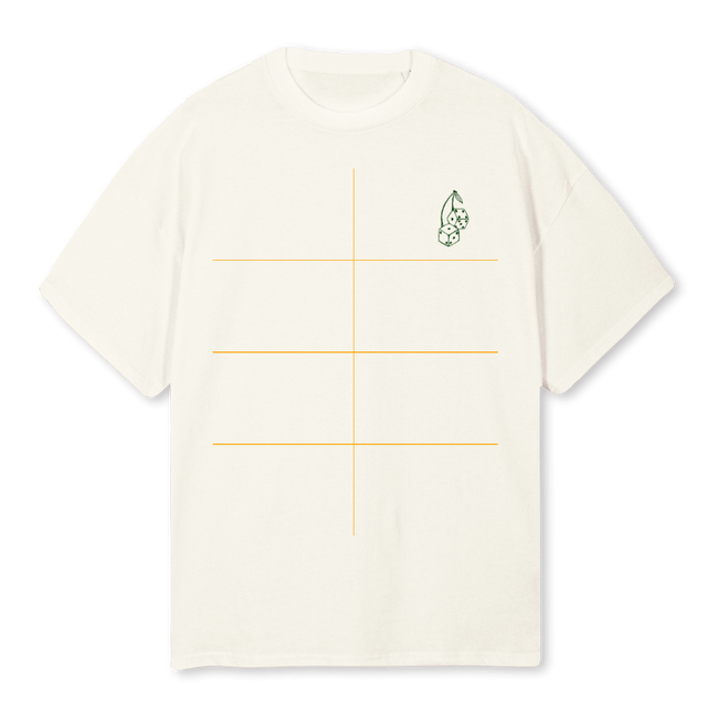 SPICE Cream Oversized Tee.