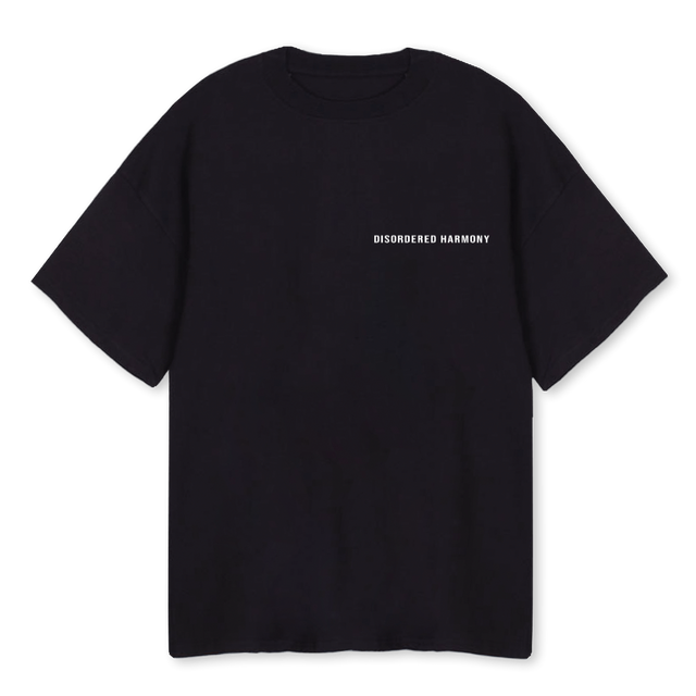 ANGEL 4 Black Oversized Tee.