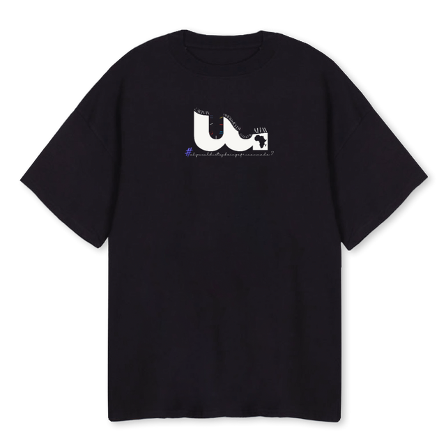 DJIIRF Black Oversized Tee.
