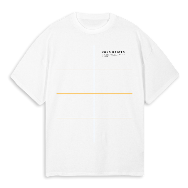 KOKO KAIOTO EINS White Oversized Tee.