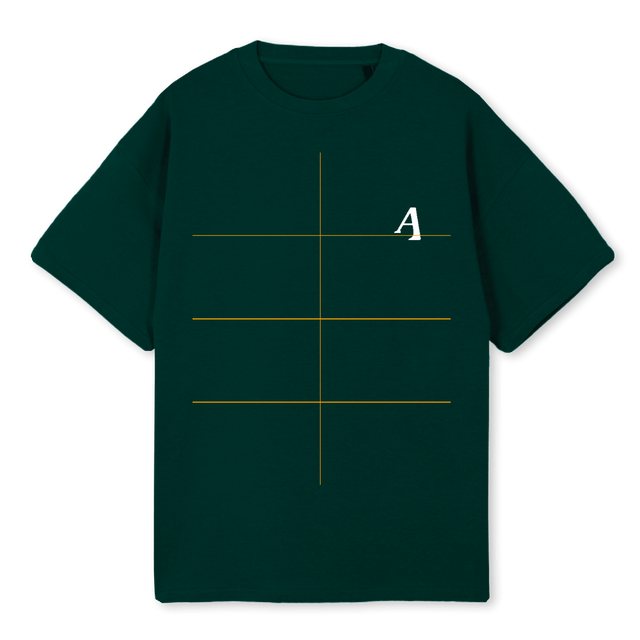GREEN OAKLAND Wild Green Oversized Tee.