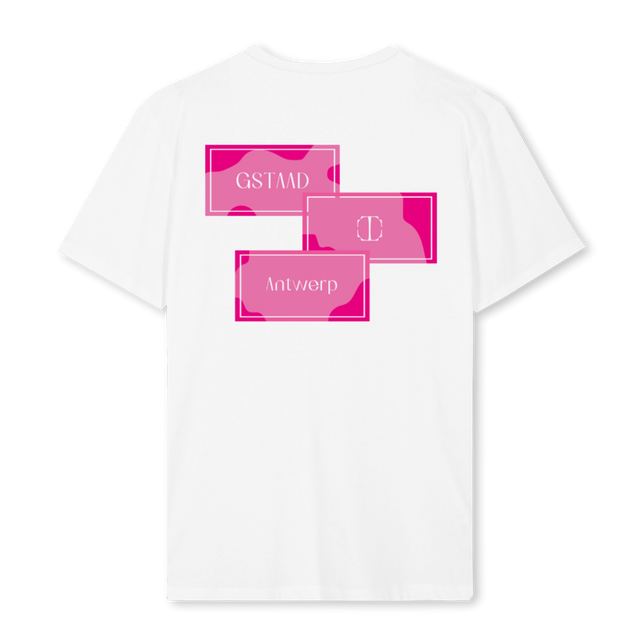 GSTAAD ROZE SHIRT White Regular Tee.