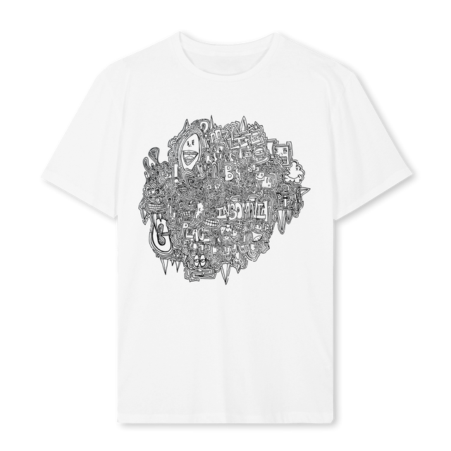 INSOMNIAWHITE White Regular Tee.