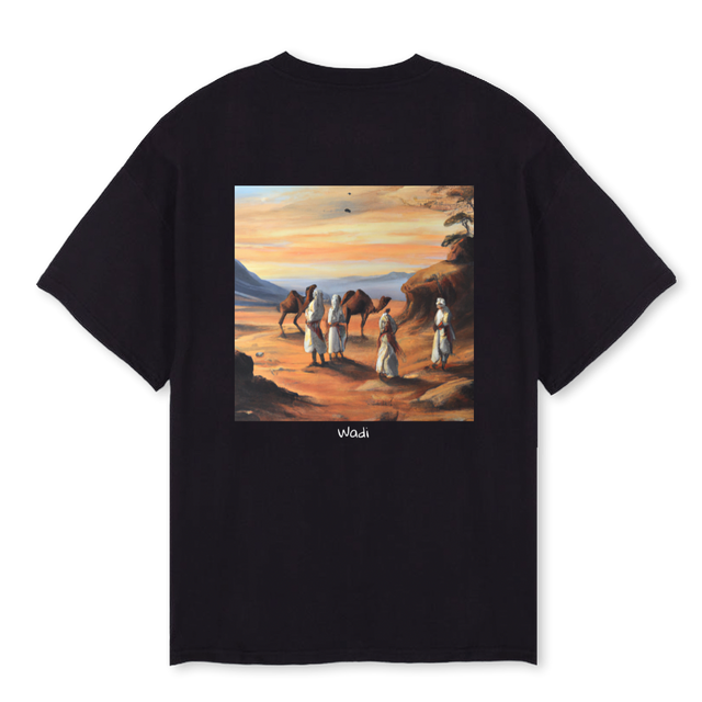 ANA Black Oversized Tee.