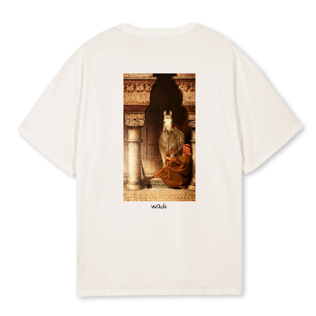 AMB Vintage White Oversized Tee.
