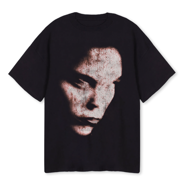 EYE WIDE SHUT Black Oversized Tee.