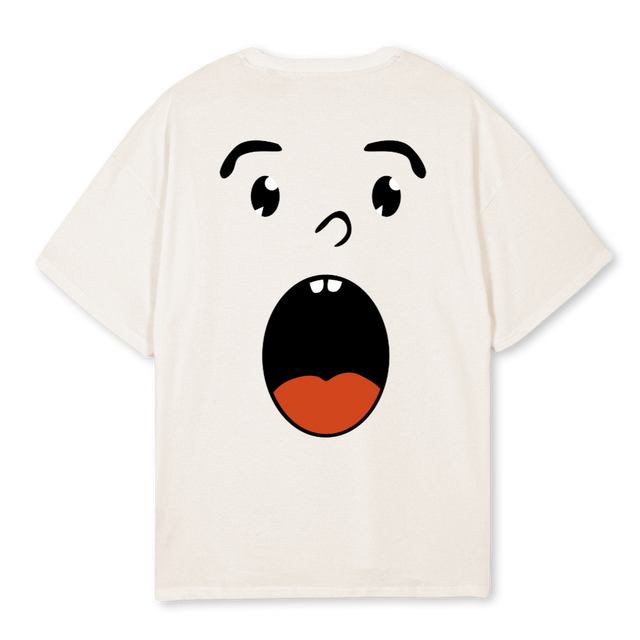 MDSVIWHITE Vintage White Oversized Tee.
