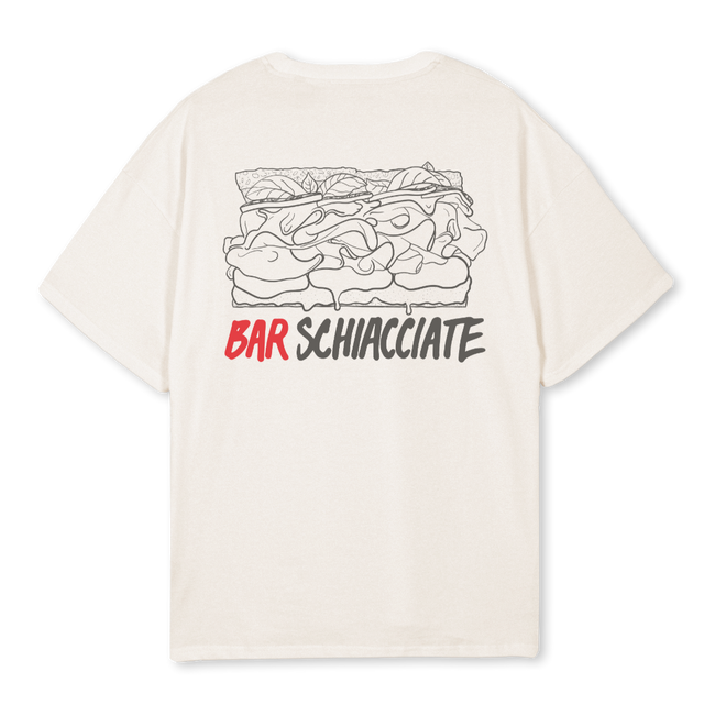BAR SCHI VINTAGE WHI Vintage White Oversized Tee.