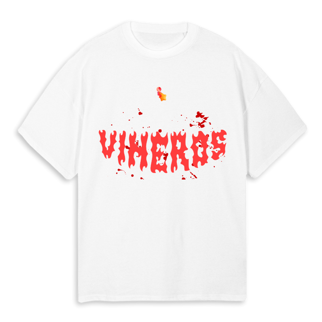 VIHERO White Oversized Tee.