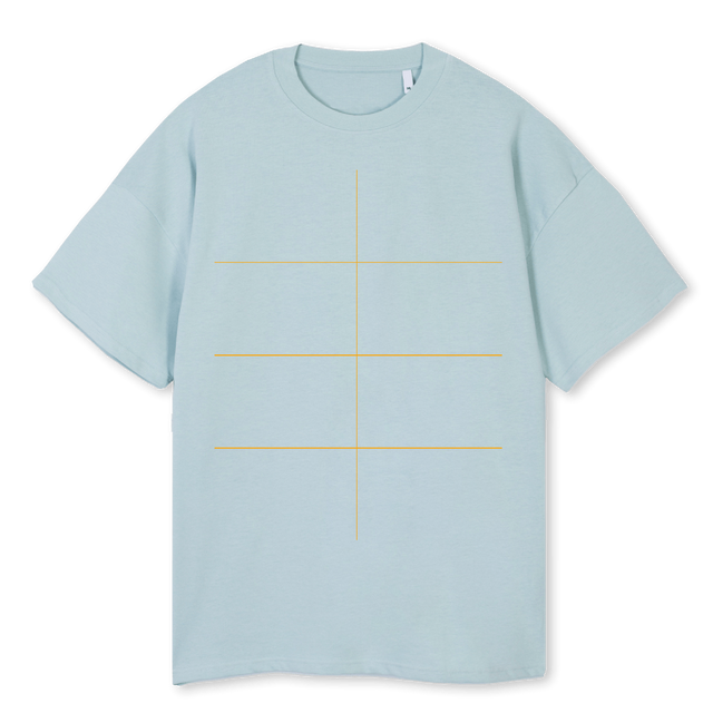 NCFUTUREDROP Cold Blue Oversized Tee.