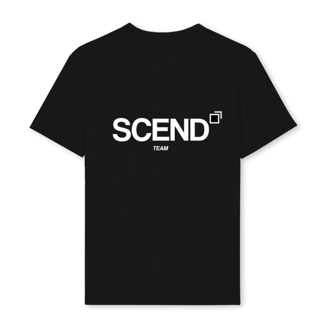 SCENDTEAMREGULAR Black Regular Tee.