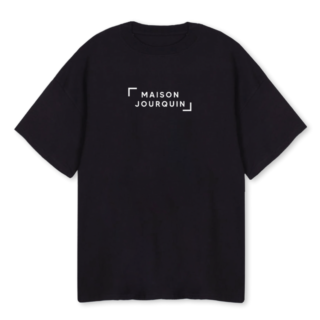 MJ BASIQUE NOIR T Black Oversized Tee.
