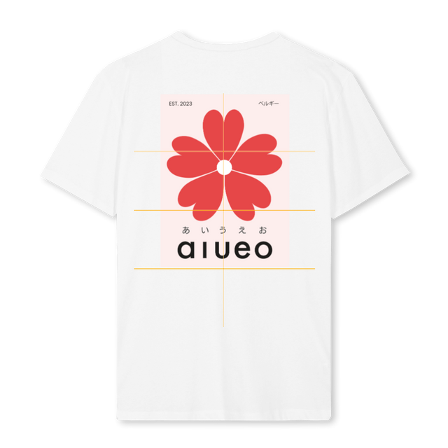 KAMON REGULAR T White Regular Tee.