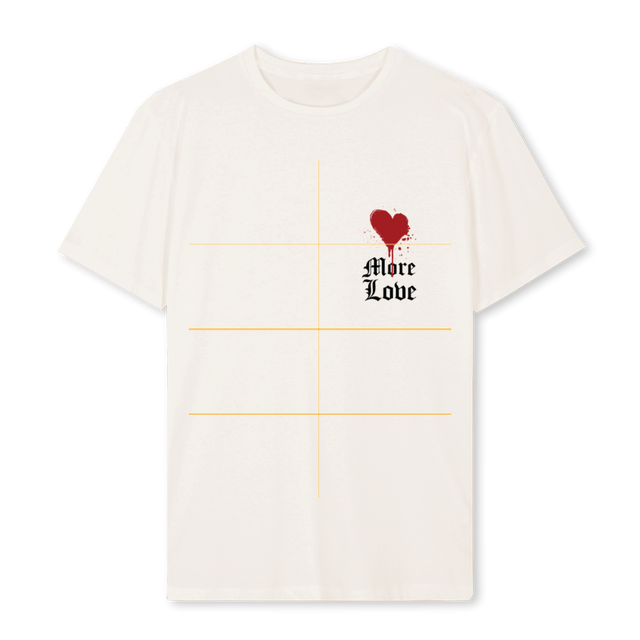 MLVINTWHTVERSONE Vintage White Regular Tee.