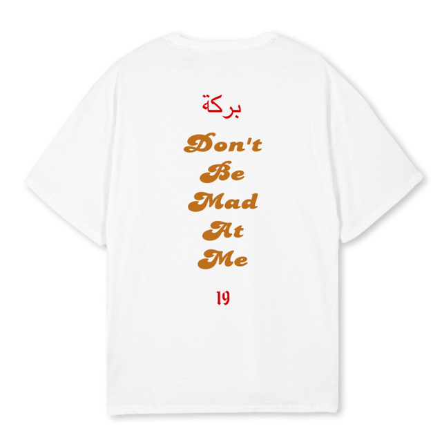 JUAVGE White Oversized Tee.