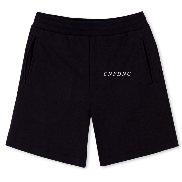 ALALLALAL Black Sweatshorts.