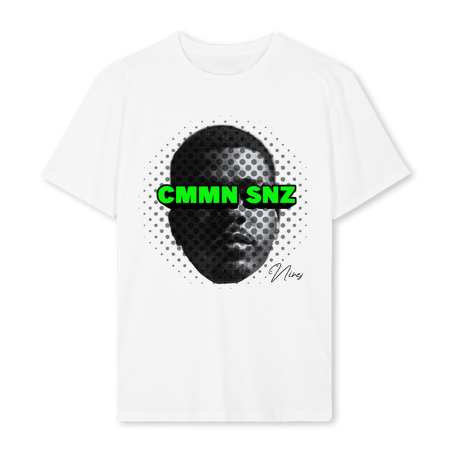 CMMN SNZ NINES White Regular Tee.