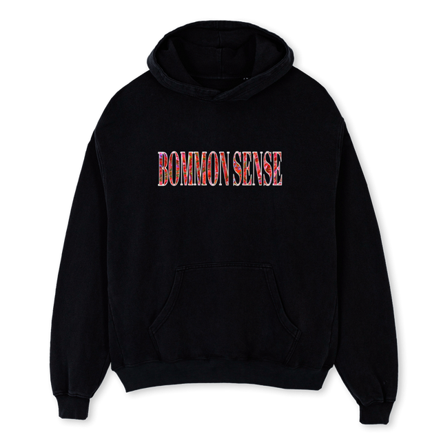 BMMN SNZ Black Oversized Hoodie.