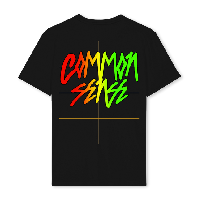 CMMN SNZ HYGI BLACC Black Regular Tee.