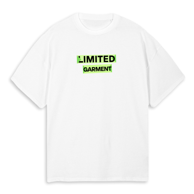 ADDICTEDTOTHEBAG White Oversized Tee.
