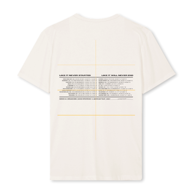 BREAKDOWNONEWHT Vintage White Regular Tee.