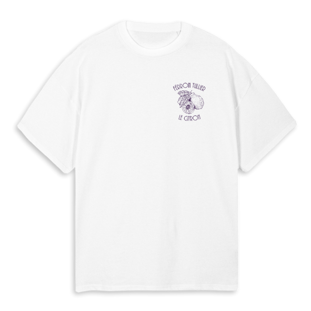 FOUR CITRON SHIRT White Oversized Tee.