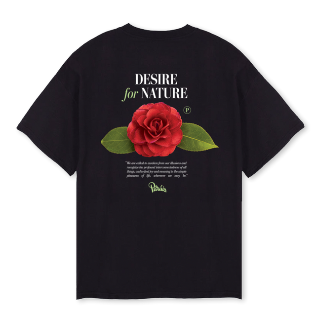 DESIRES Black Oversized Tee.