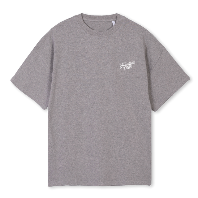 LIVEYOURSTORY Grey Marl Oversized Tee.