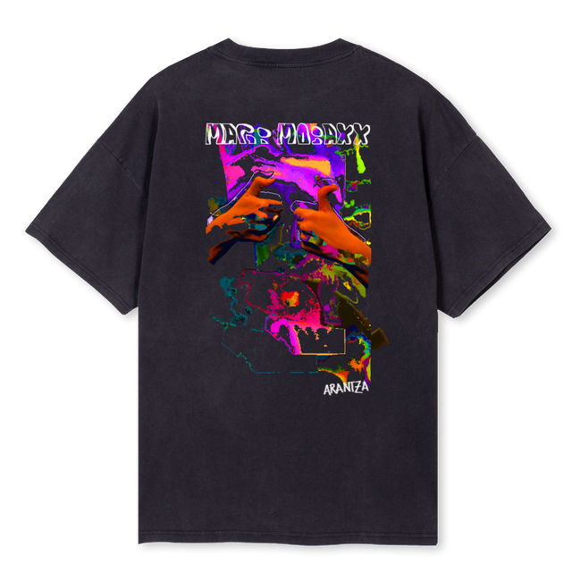 MAGI Vintage Black Oversized Tee.