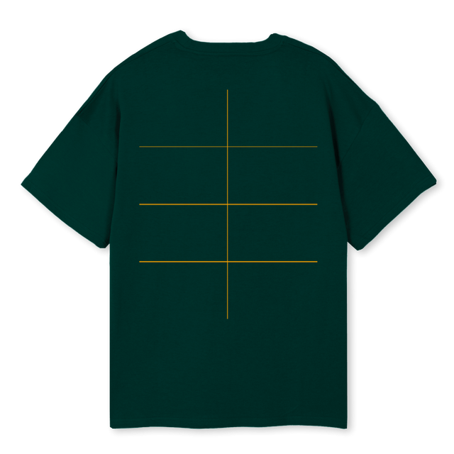 CHAMPIONS CLU Wild Green Oversized Tee.