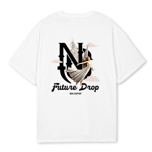 NCANGELS White Oversized Tee.