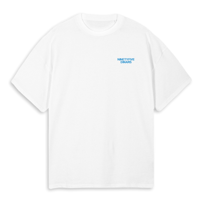 BACK TO THE ROOTS White Oversized Tee.