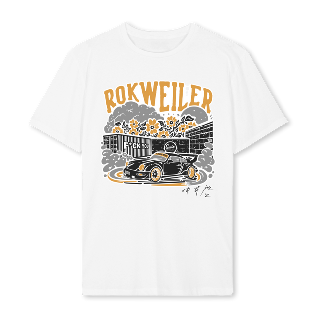 ROKWEILERSTD White Regular Tee.