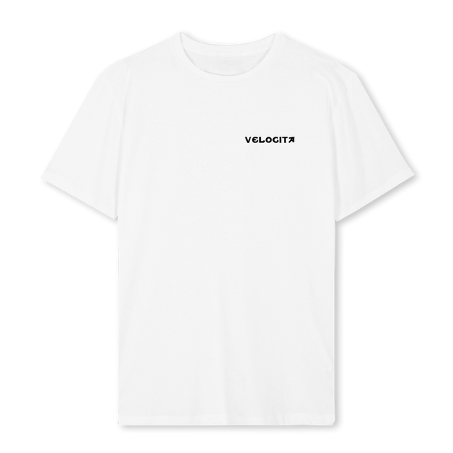 VELOCITA SHIRT White Regular Tee.