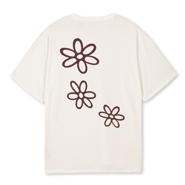 BB BROWN Vintage White Oversized Tee.