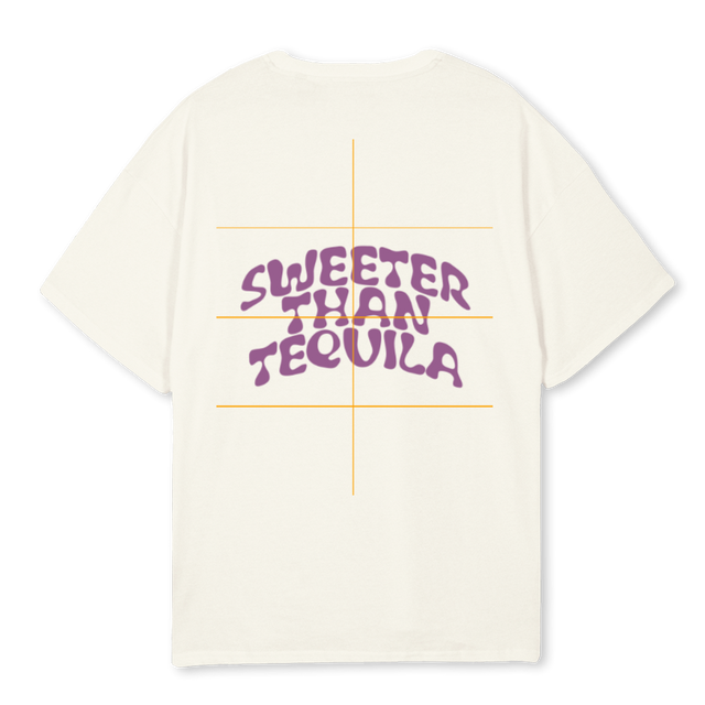 STT T Cream Oversized Tee.