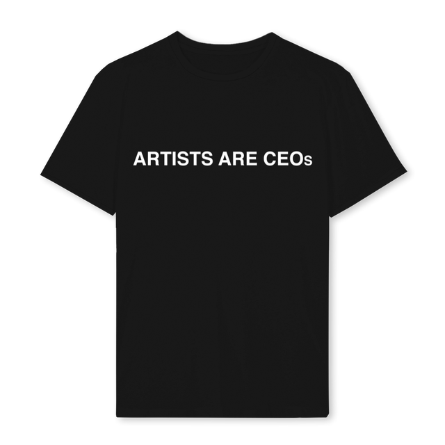 CEOSTEE Black Regular Tee.