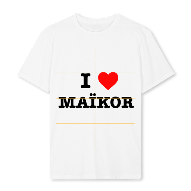 MAIK White Regular Tee.