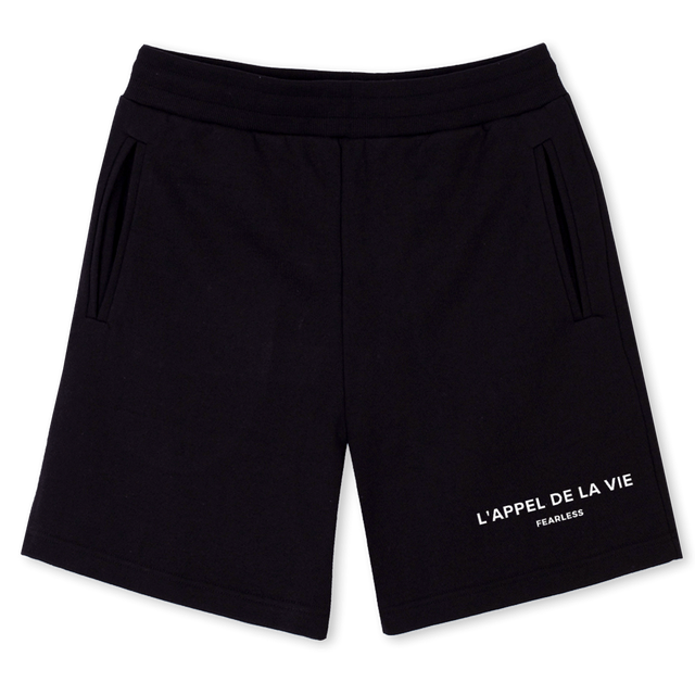 SHORTONE Black Sweatshorts.