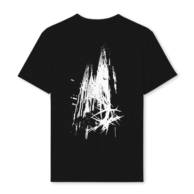 CATHEDRALSAMPLEONE Black Regular Tee.