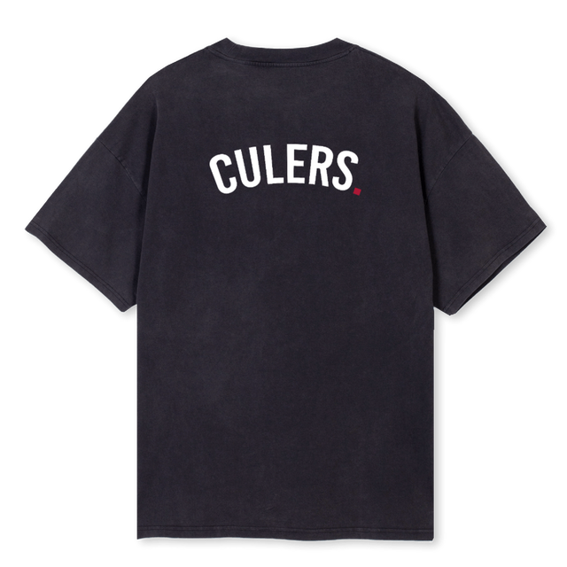 CULERSONE Vintage Black Oversized Tee.