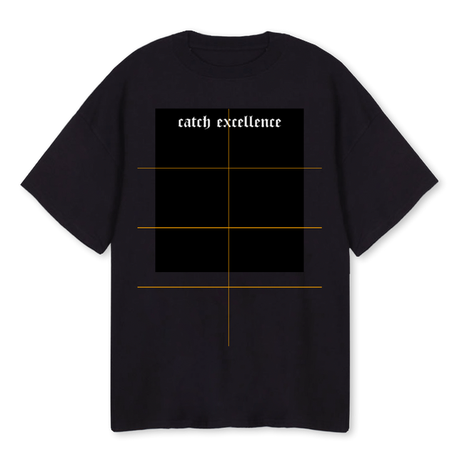 OG OVERSIZED Black Oversized Tee.