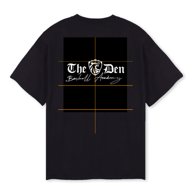 OG OVERSIZED Black Oversized Tee.