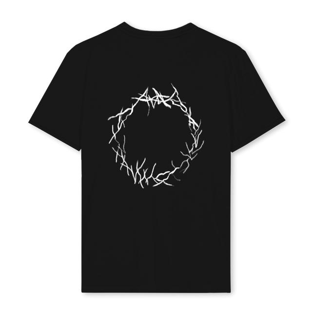WREATHSAMPLETWO Black Regular Tee.