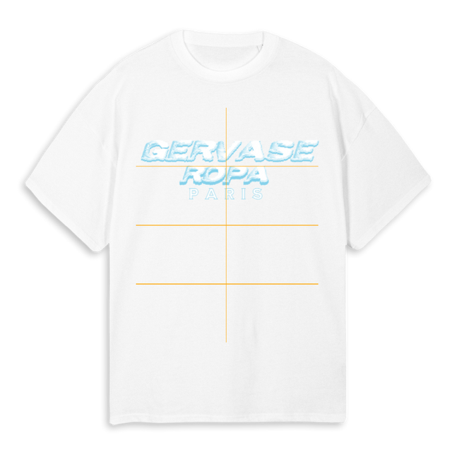 WRLDTOURSHIRT White Oversized Tee.