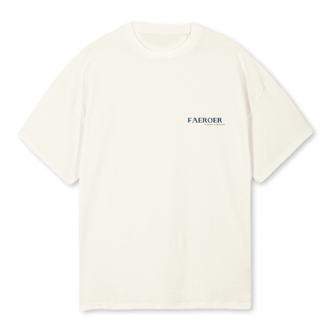 CATWO Cream Oversized Tee.