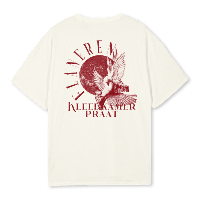KKP Cream Oversized Tee.